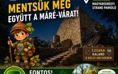 Bakancsos Óvodások 5. túra – Mentsük meg a Máré-várat!